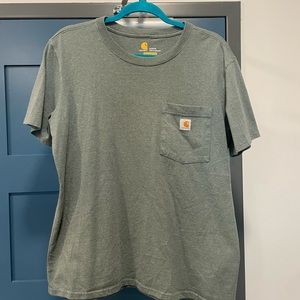 Dark Green Carhartt Shirt
